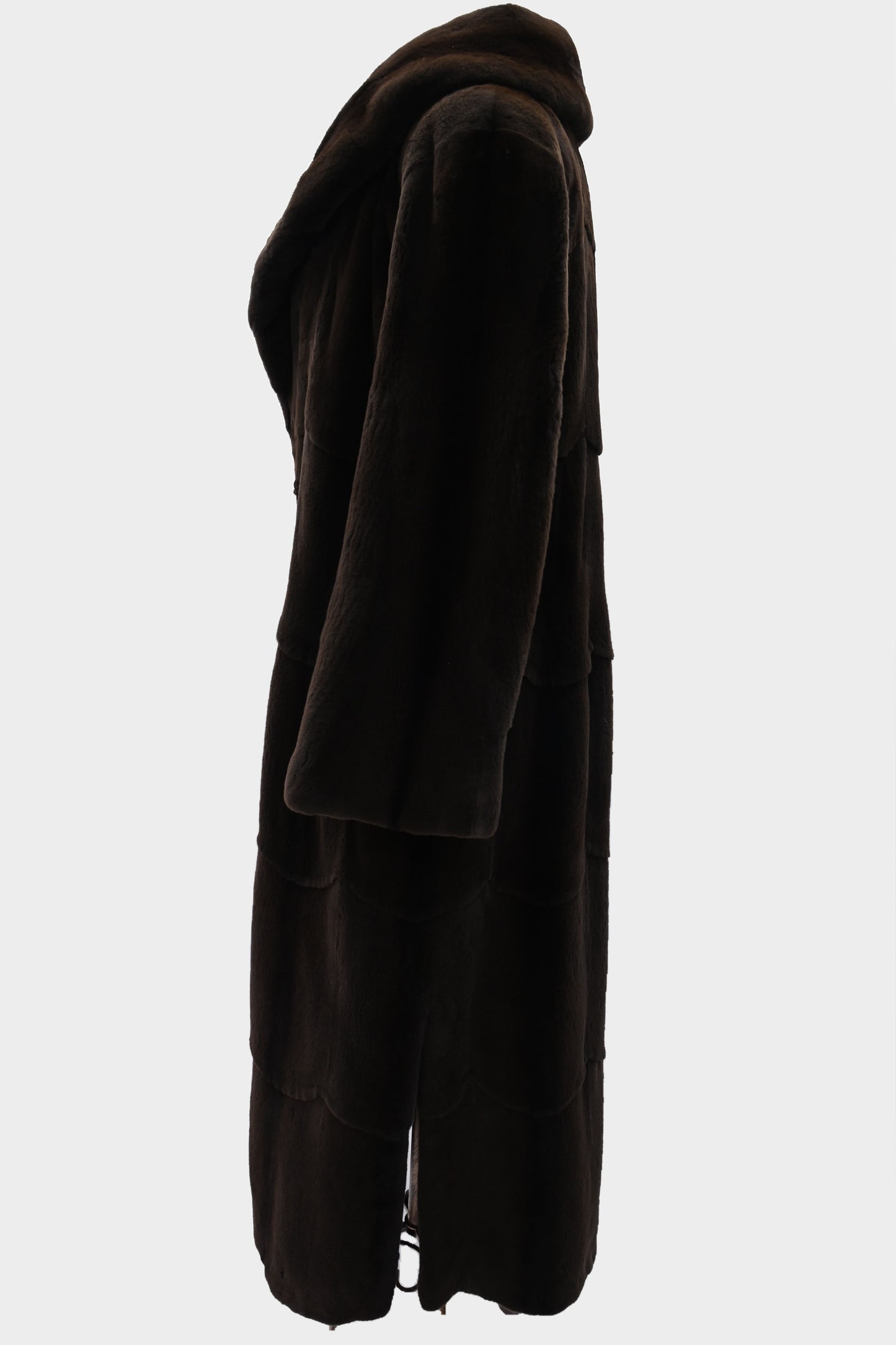 Zandra Rhodes Sheared Mink Coat