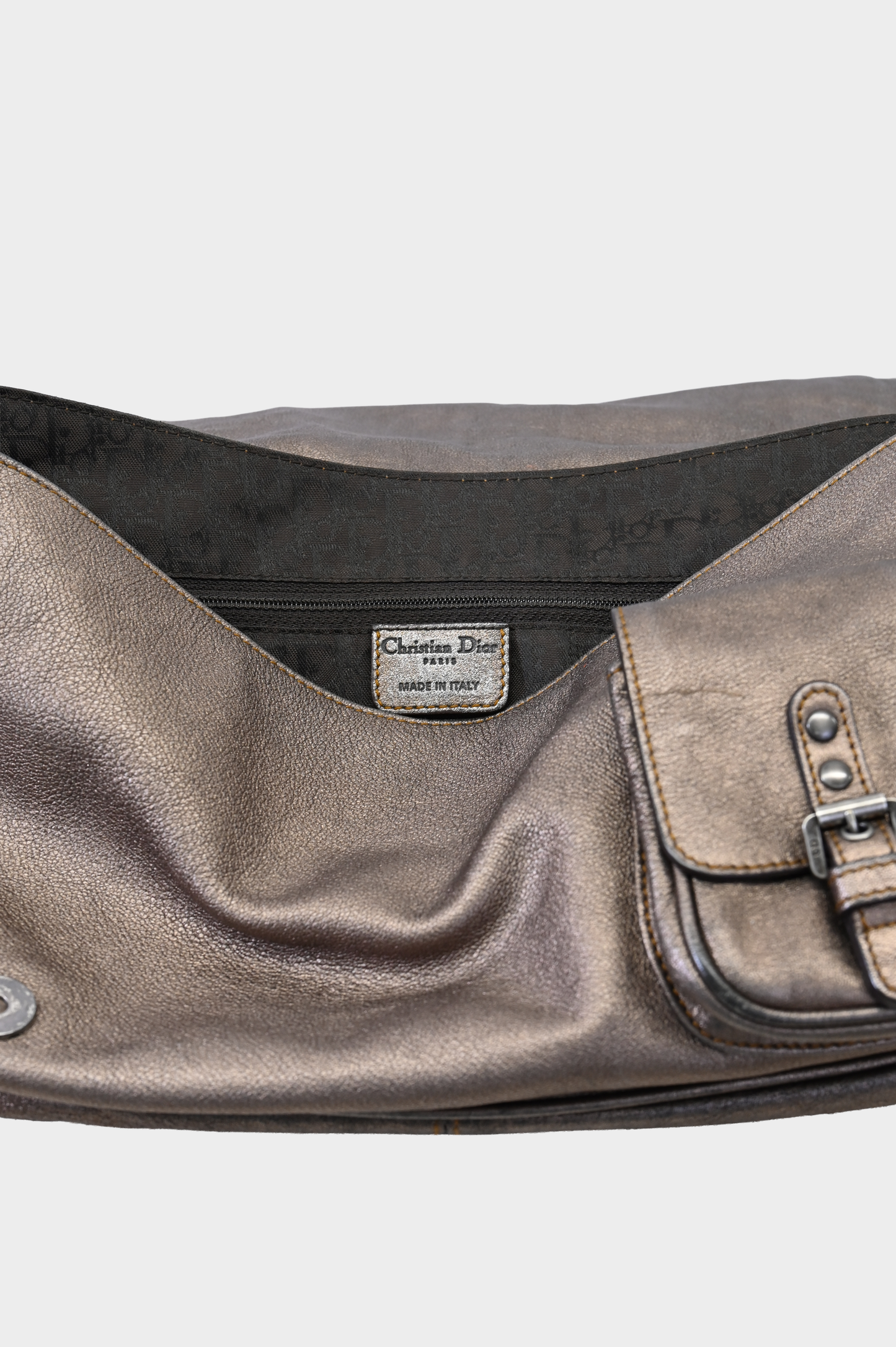 Christian Dior Gaucho Saddle Bag