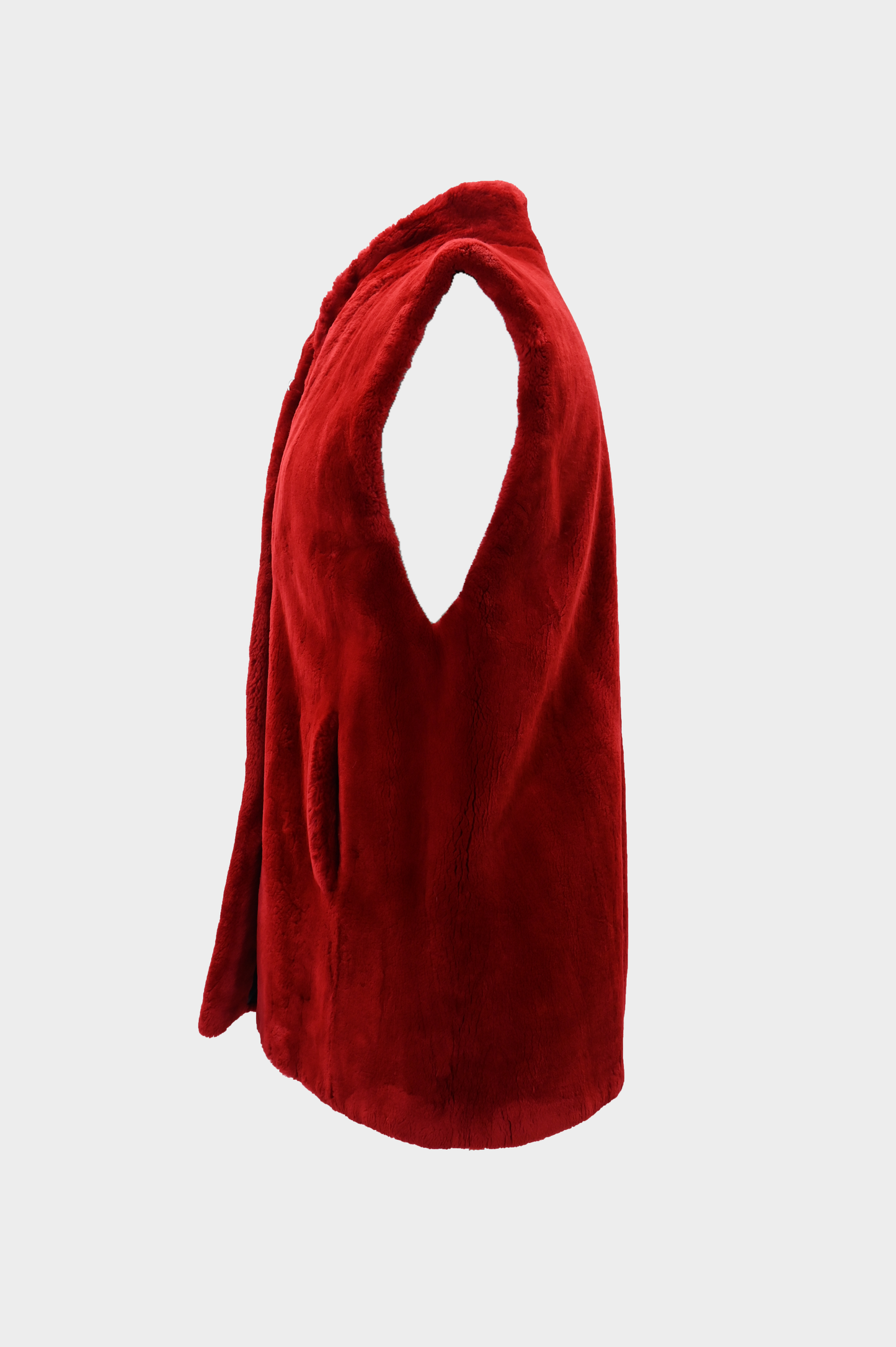 Sheared Beaver Fur Vest