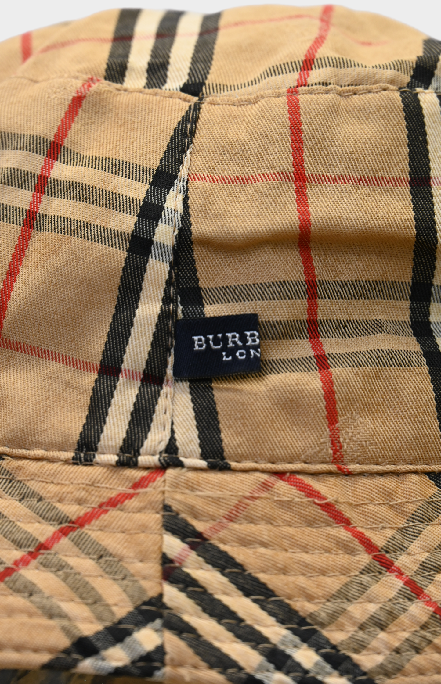 Burberry Nova Check Bucket Hat