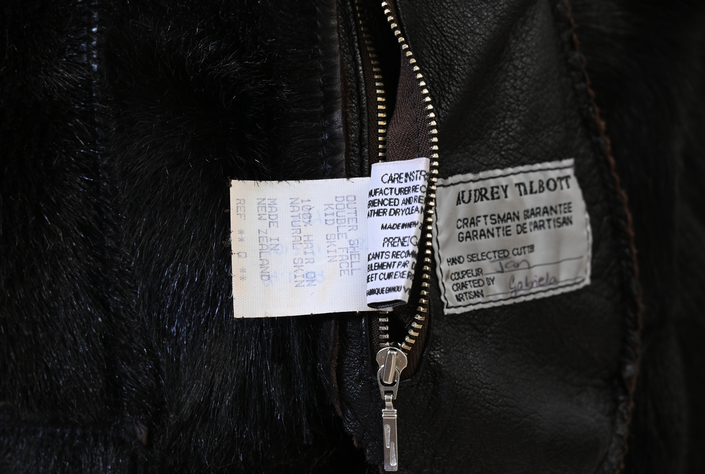 Kidskin Leather Fur Jacket