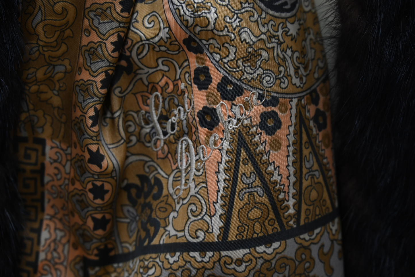 10% OFF - Barthwind Mink Fur Coat with Dramatic Shawl Collar