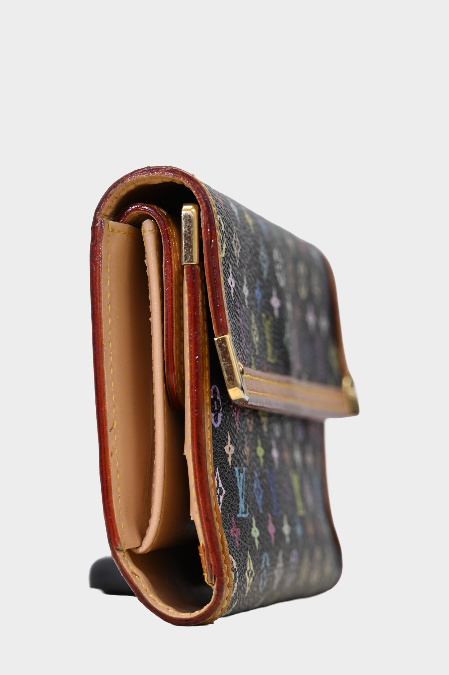 Louis Vuitton Monogram Multicolor Porte Tresor Inernational Wallet
