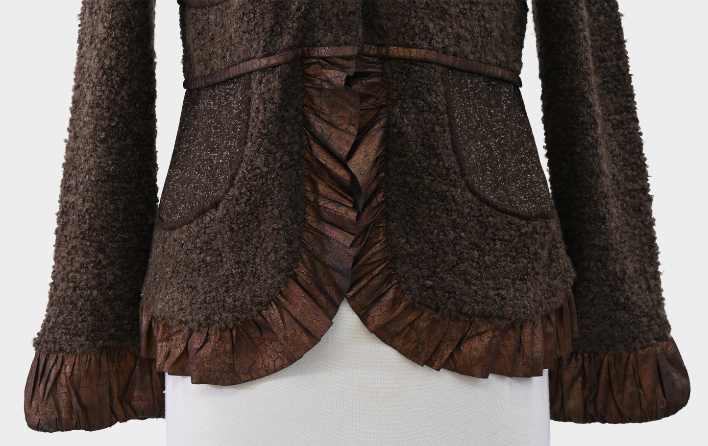 Raccoon and Boucle Jacket