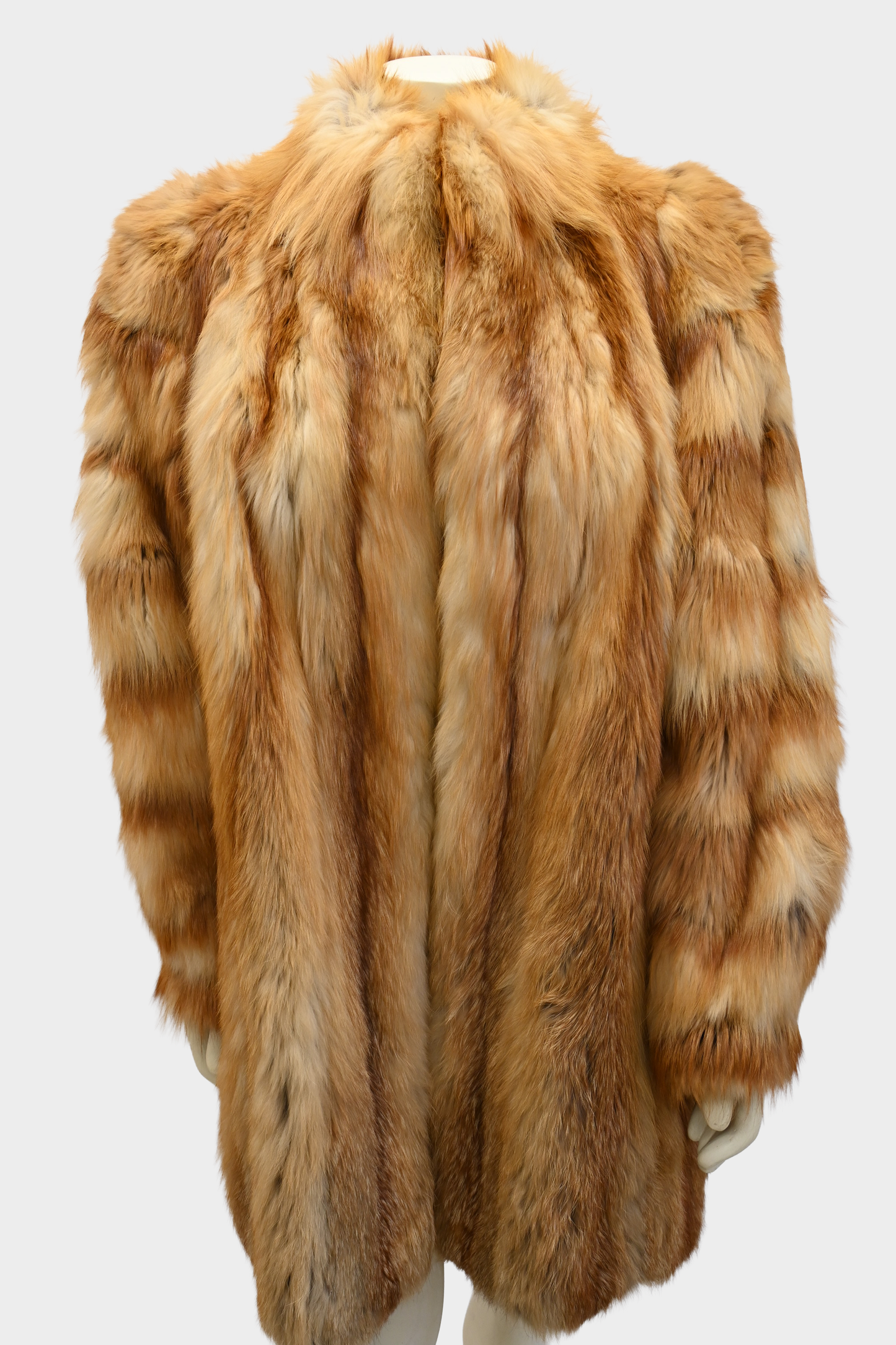 Red Fox Fur Stroller Coat