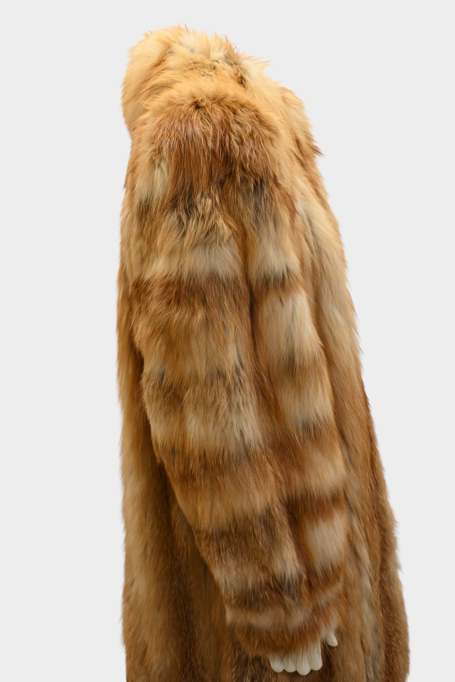 Red Fox Fur Stroller Coat