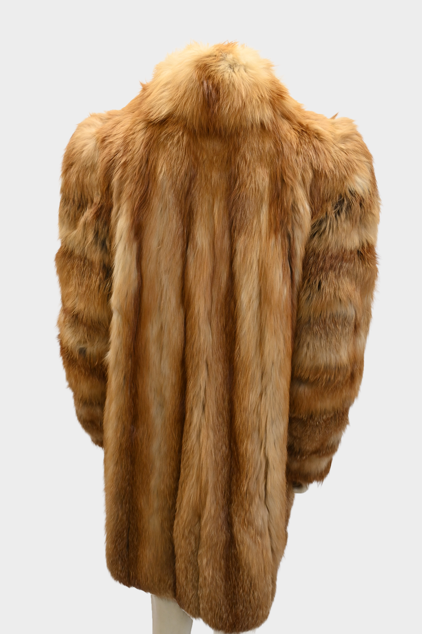 Red Fox Fur Stroller Coat