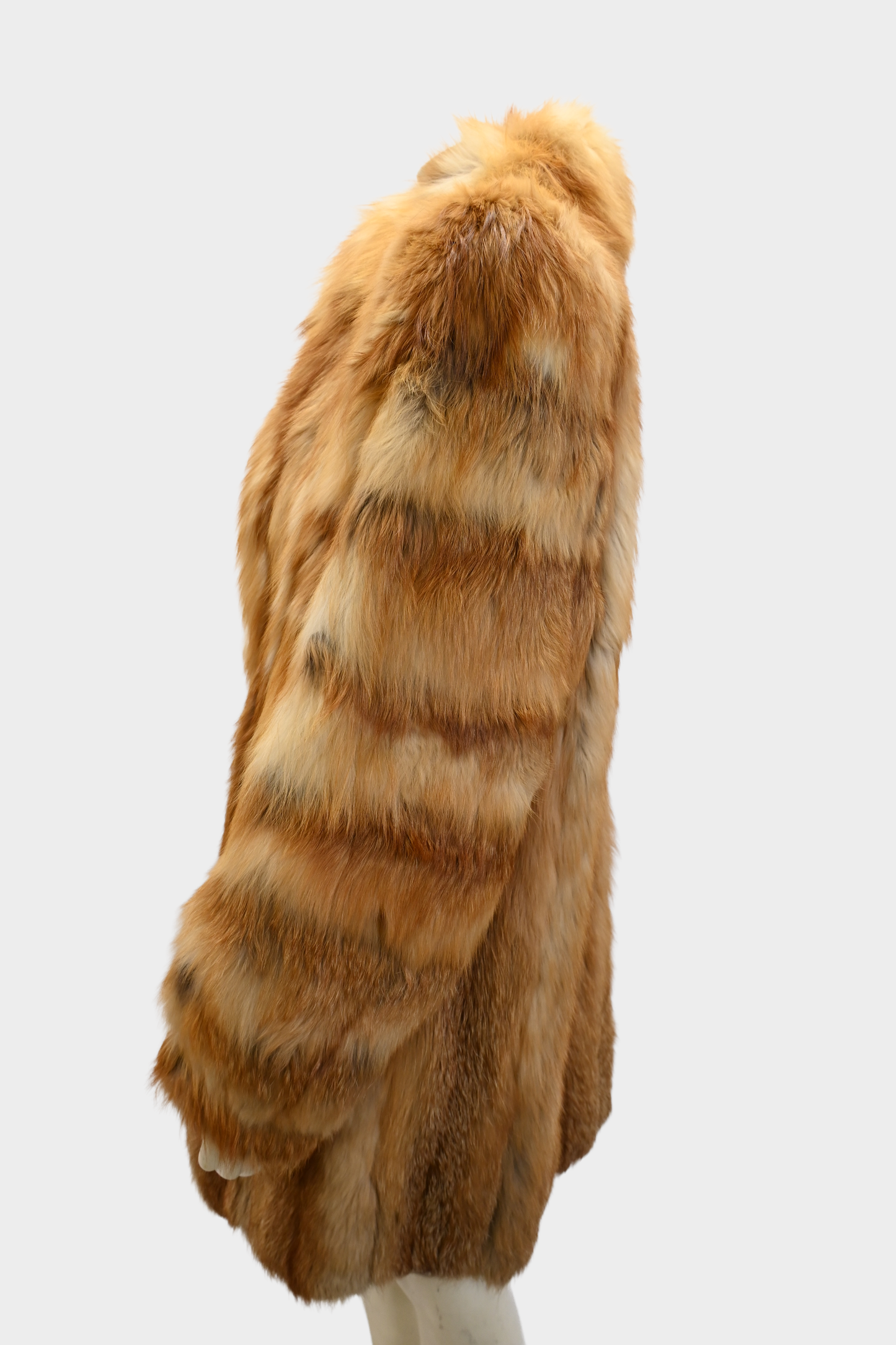 Red Fox Fur Stroller Coat