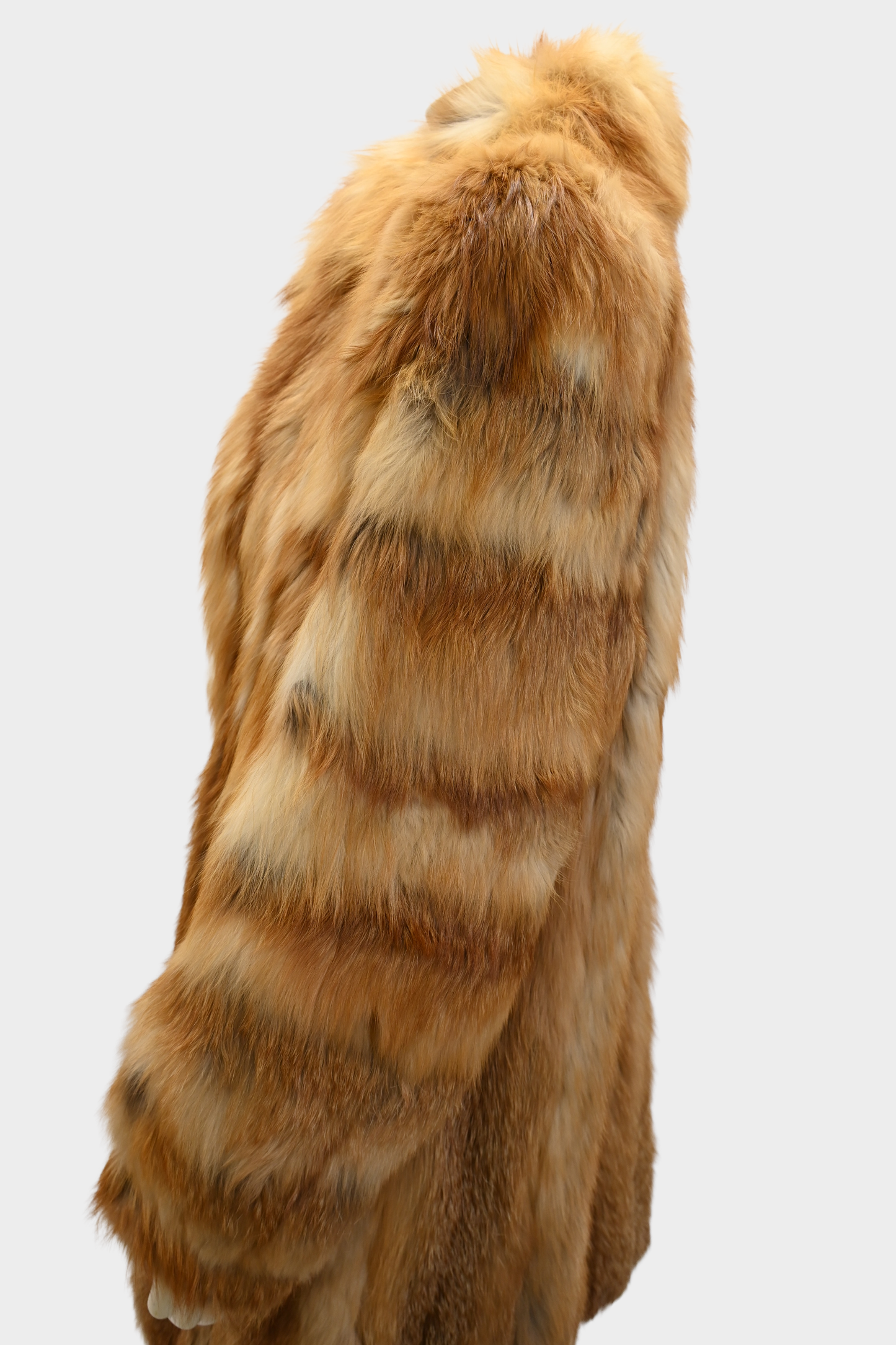 Red Fox Fur Stroller Coat