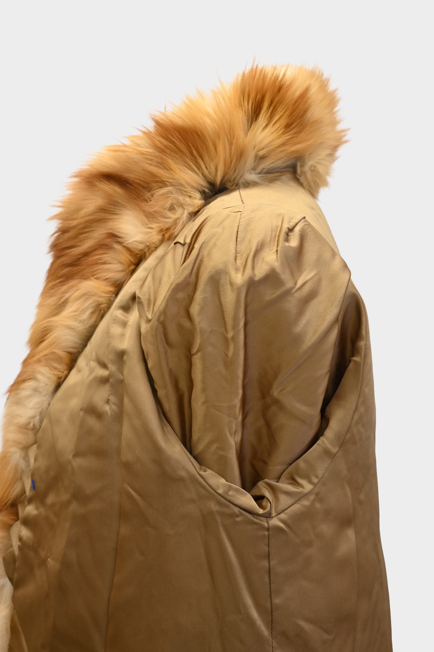 Red Fox Fur Stroller Coat