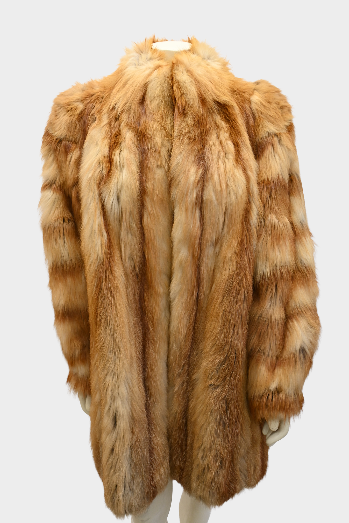 Red Fox Fur Stroller Coat