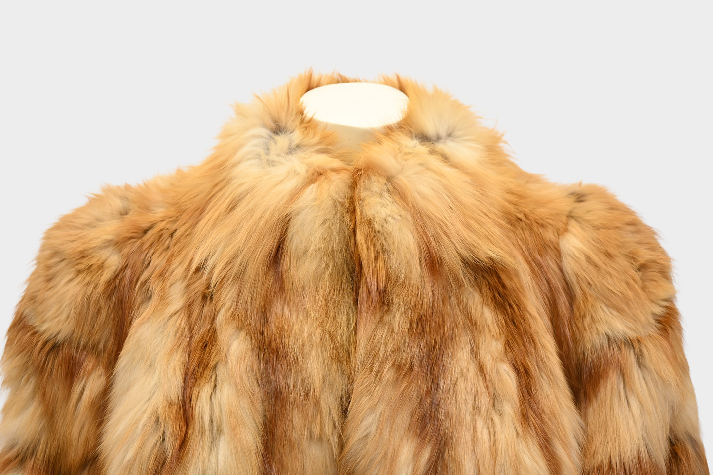 Red Fox Fur Stroller Coat