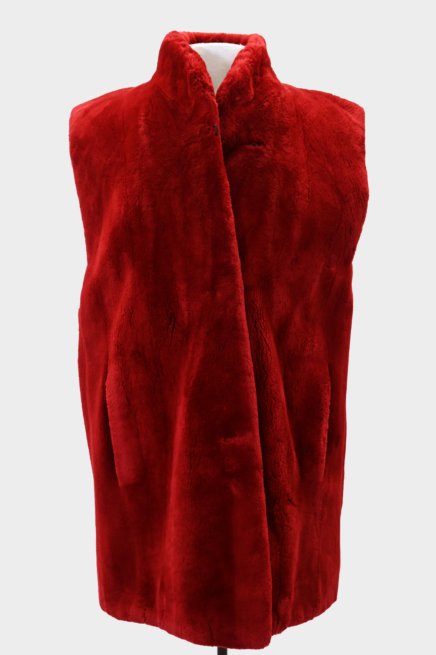 Sheared Beaver Fur Vest