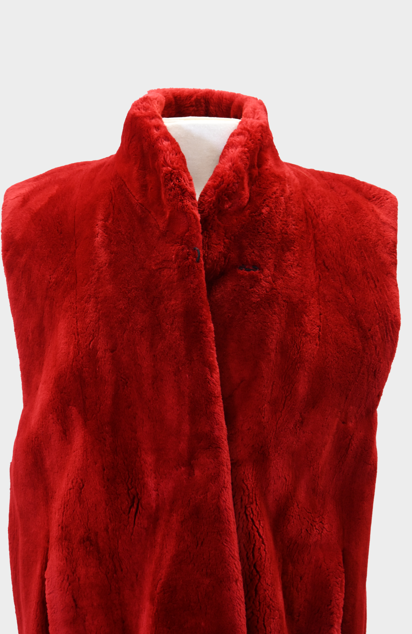 Sheared Beaver Fur Vest
