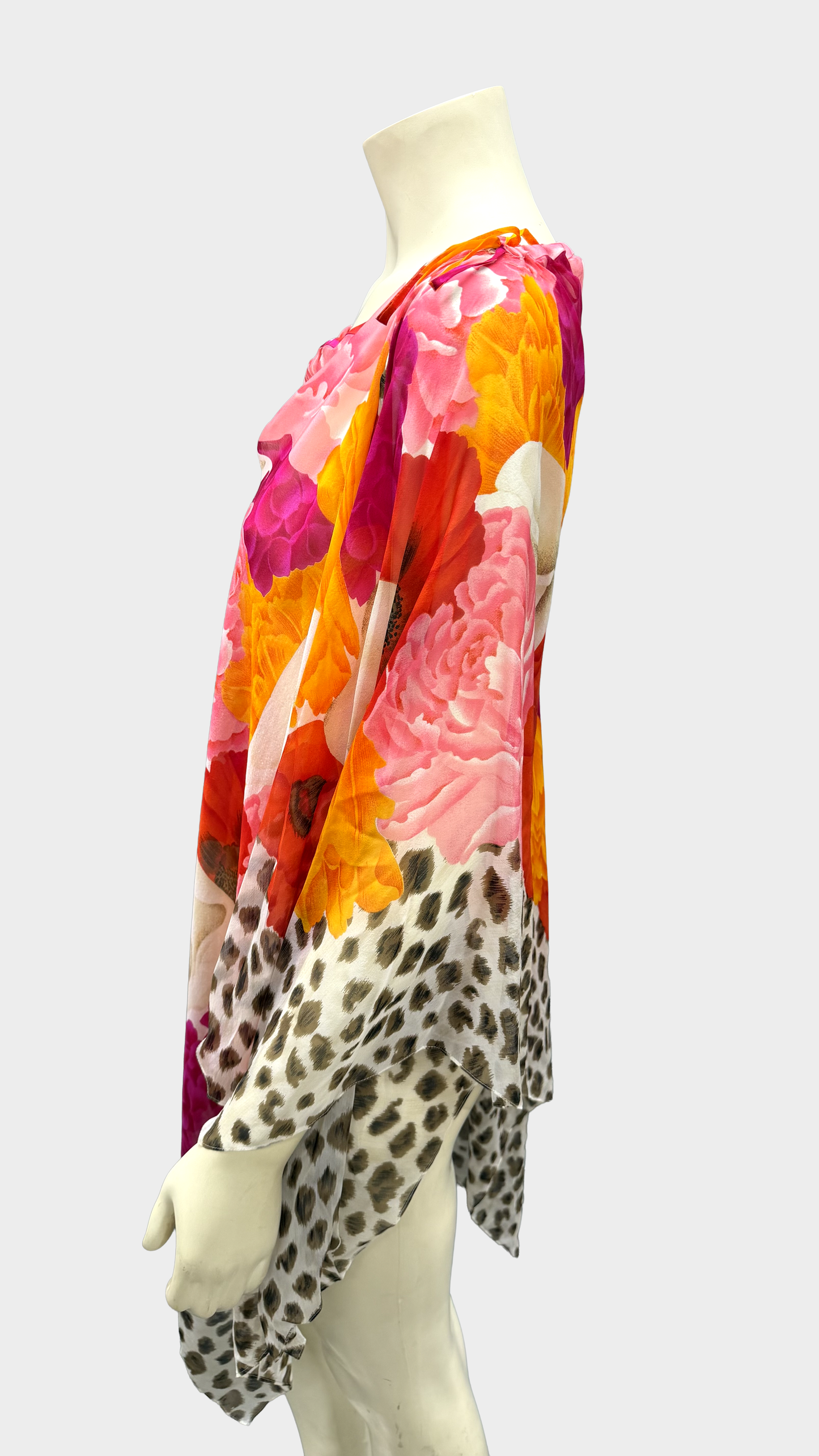 St. John Silk Floral Tunic